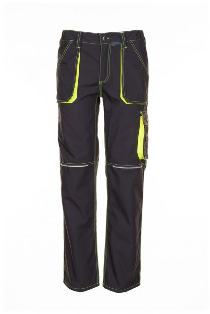 Basalt Neon Arbeitskleidung Bundhose anthrazit/gelb