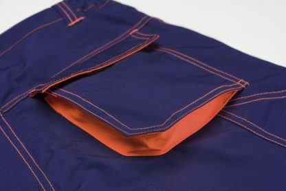 Basalt Neon Arbeitskleidung Bundhose marine/orange