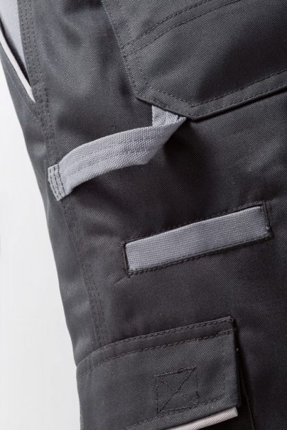 Highline Arbeitskleidung Damen Bundhose schwarz/schiefer/zink
