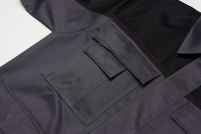 Weld Shield Jacke grau/schwarz